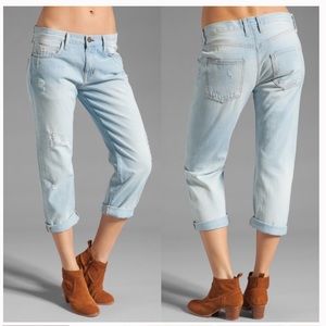Current Elliot The Boyfriend Jean Parlor Destroy Relaxed fit straight denim